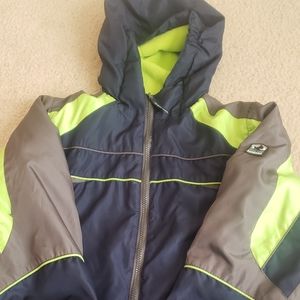 Coat & Jacket for unisex green and blue size 12